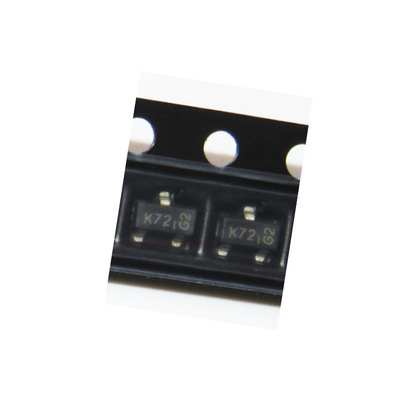 100pcs/Lot 2N7002  K72 Transistor Chips SOT23  2N7002-7-F