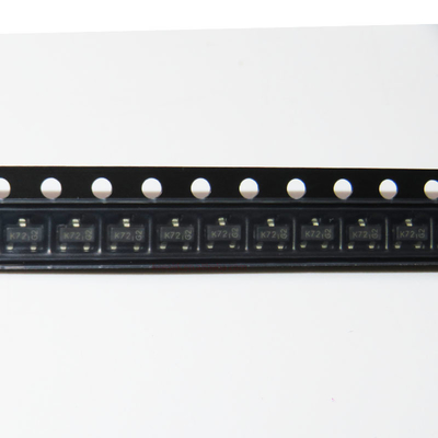 100pcs/Lot 2N7002  K72 Transistor Chips SOT23  2N7002-7-F
