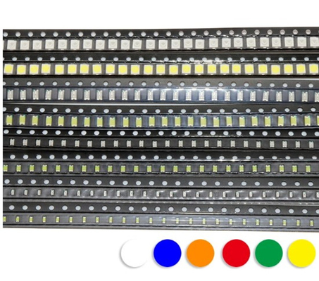 SMD LED Red Yellow Green White Blue Light Emitting Diode Clear LED Light Diode Set 100pcs 0402 0603 0805 1206 1210 3528