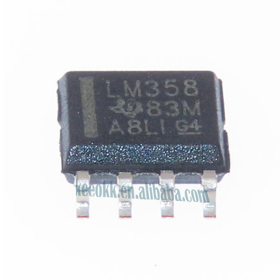Integrated Circuit Amplifier Chip Dual Pass Operational Amplifiers SOIC-8 LM358DR
