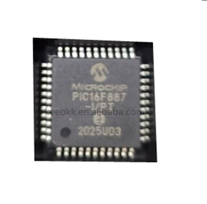 PIC16F887-I/PT QFP IC 8BIT MCU 14KB FLASH 44TQFP PIC16F887 16F887