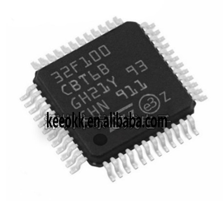ARM 32-bit MCU chip LQFP48 STM32F100 STM32F100CBT6 STM32F100CBT6B